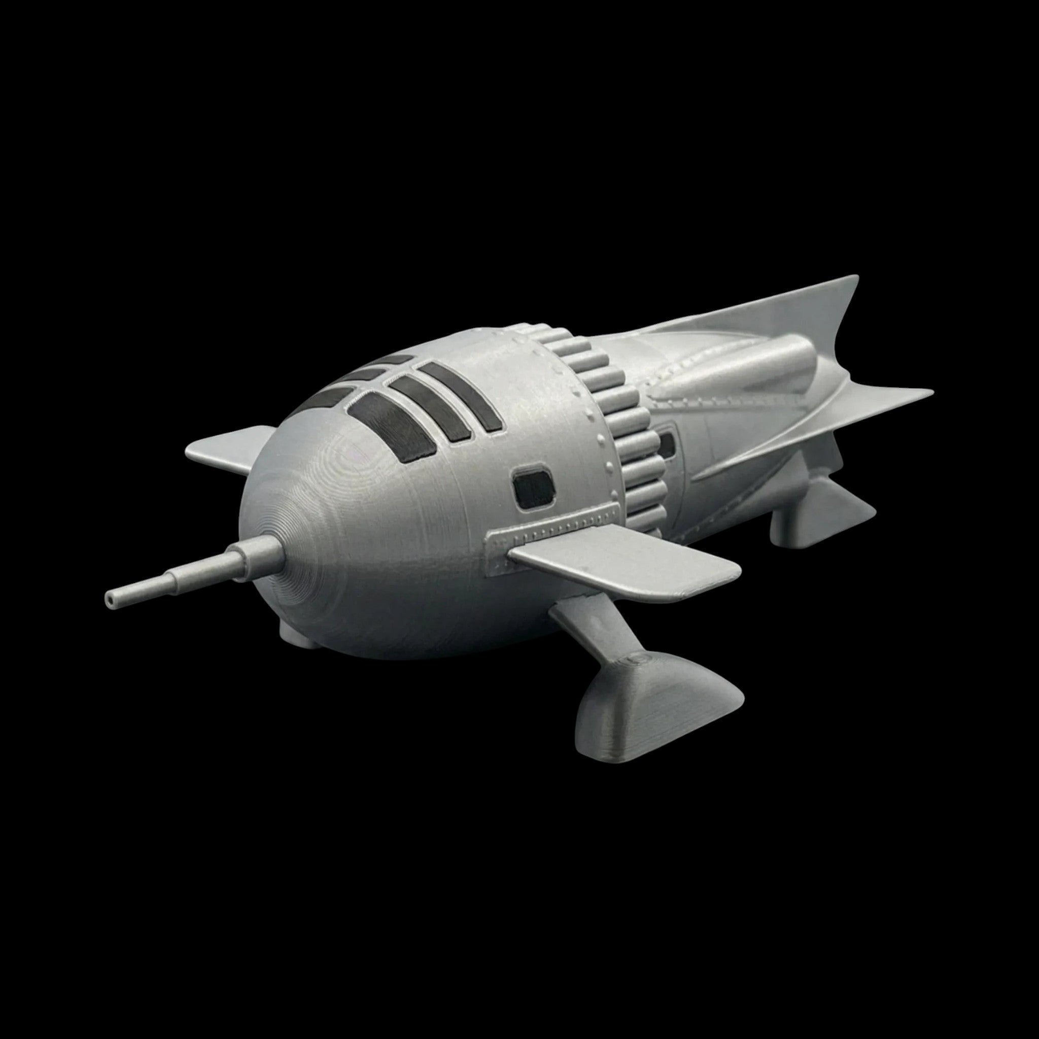 Dr. Zarkov's Rocket Ship Flash Gordon - 3D Printed by UFODesigns3D