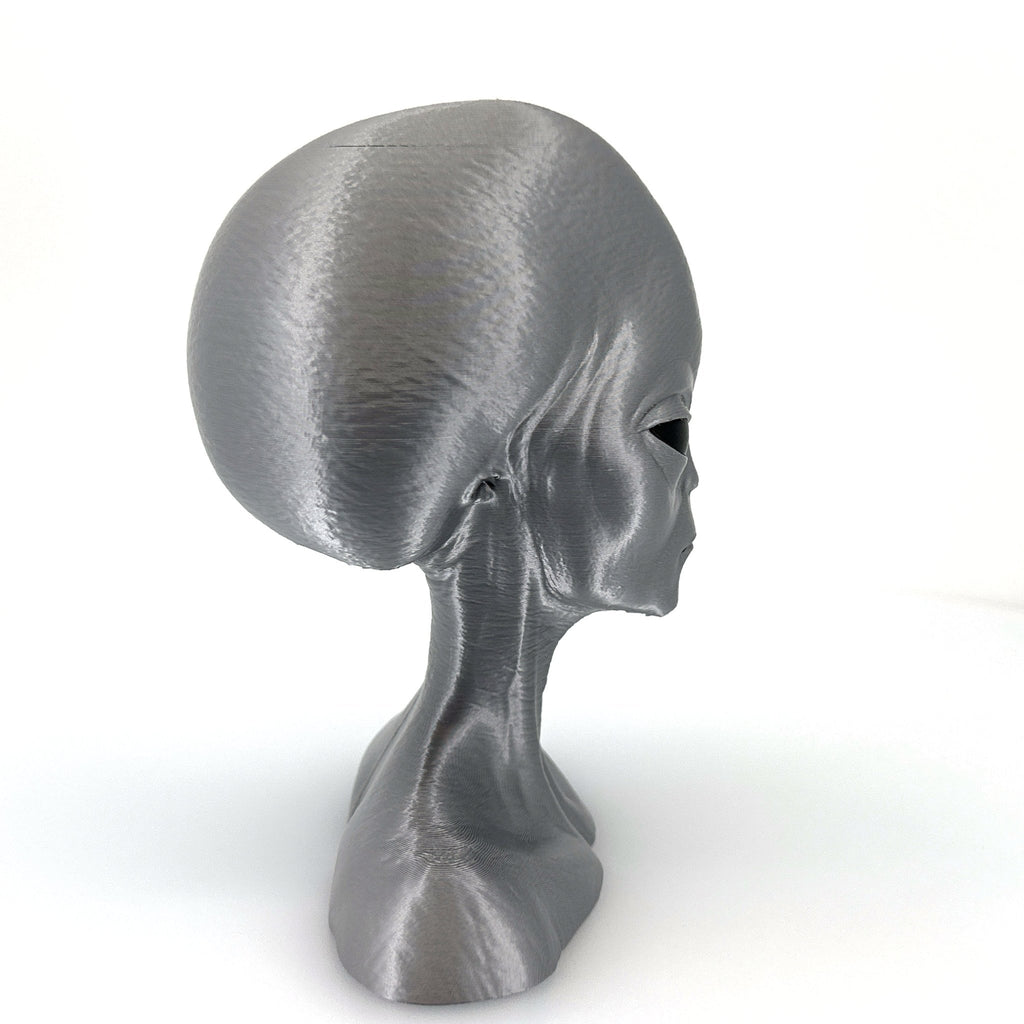 Roswell Grey Alien Bust – 4"–10" - UFODesigns3D