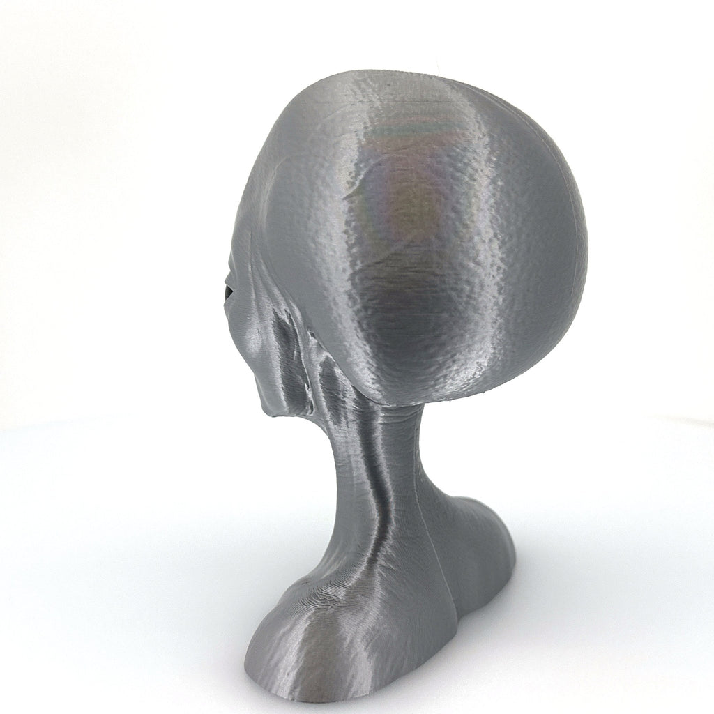 Roswell Grey Alien Bust – 4"–10" - UFODesigns3D