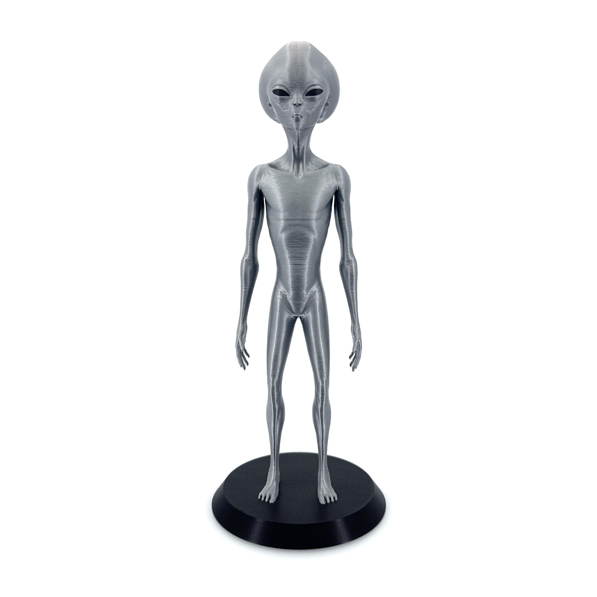 Roswell Grey Alien Figurine – 10" - UFODesigns3D