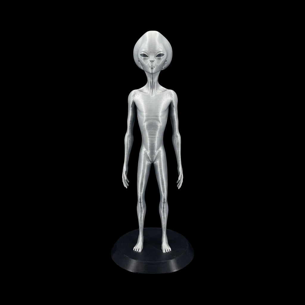 Roswell Grey Alien Figurine 10 Inch - 3D Printed by UFODesigns3D