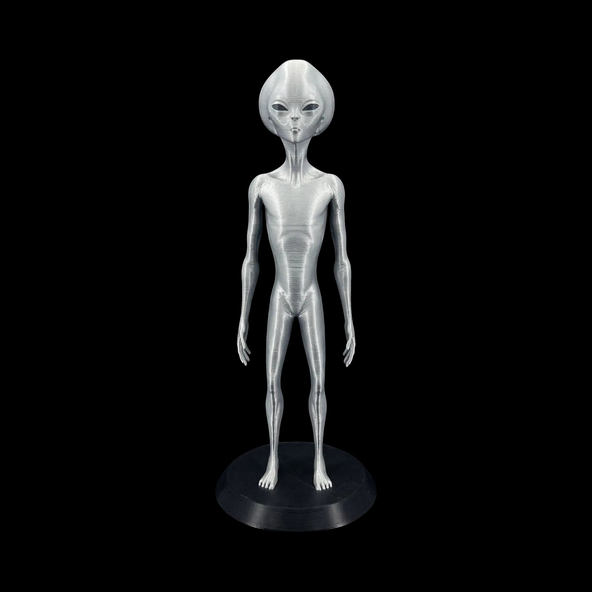 Roswell Grey Alien Figurine 10 Inch - 3D Printed by UFODesigns3D