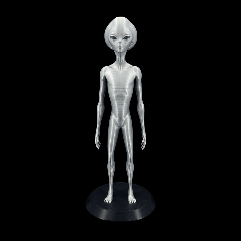 Roswell Grey Alien Figurine 10 Inch - 3D Printed by UFODesigns3D