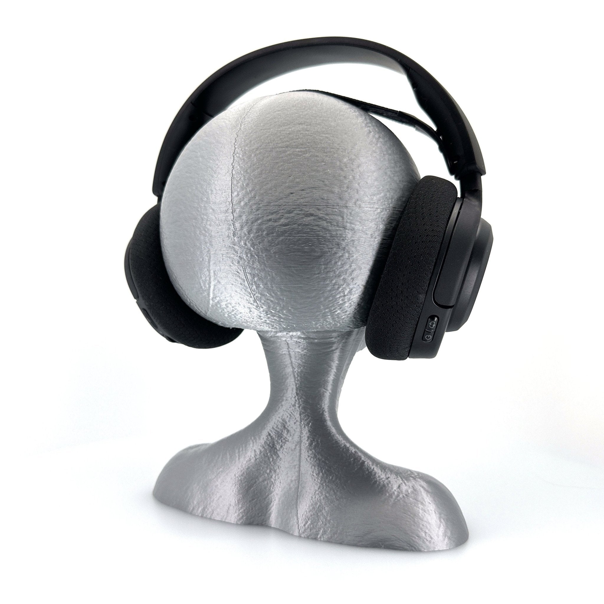 Roswell Grey Alien Headphone Stand 12" Tall