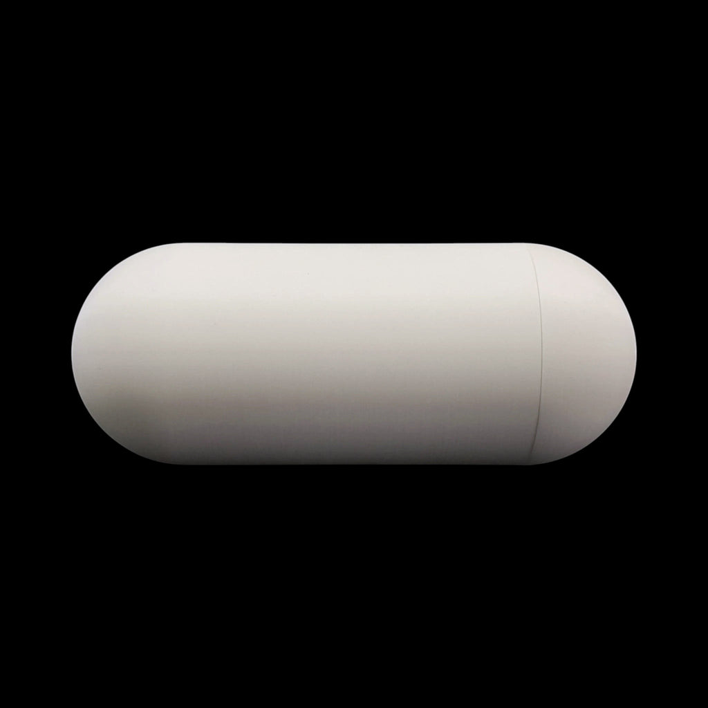 Tic Tac UFO – USS Nimitz Encounter – 4"–10" — view 4, 3D printed replica on black background
