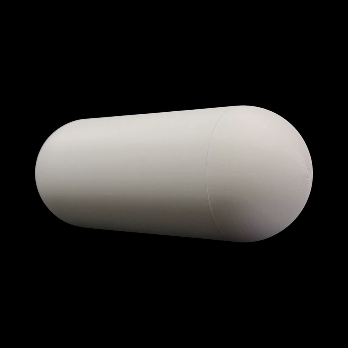 Tic Tac UFO – USS Nimitz Encounter – 4"–10" — view 7, 3D printed replica on black background