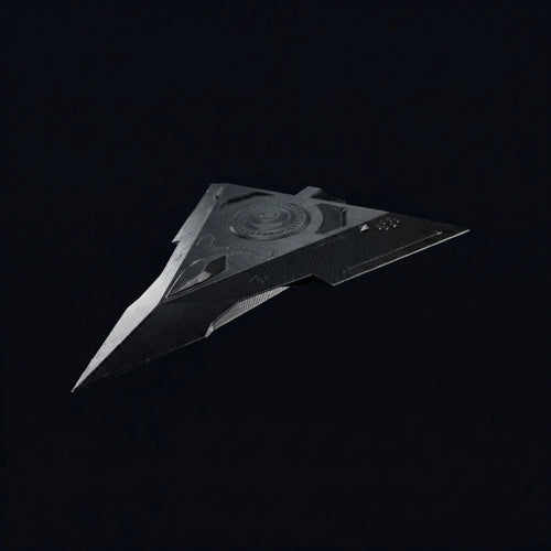 TR - 3B Black Manta Triangle – 6"–10" - UFODesigns3D