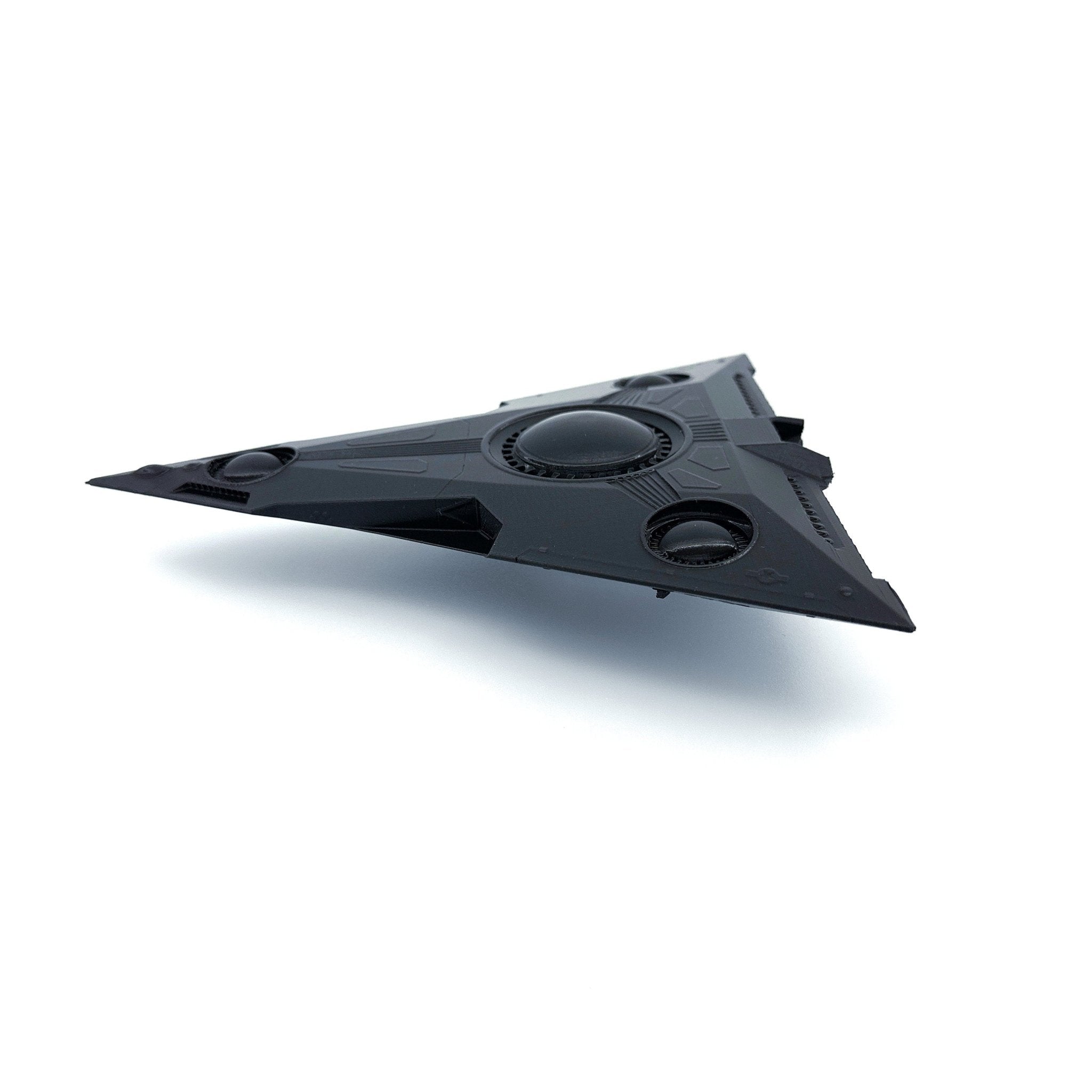 TR - 3B Black Manta Triangle – 6"–10" - UFODesigns3D