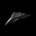 TR-3B Black Manta Triangle UFO 6 to 10 Inch Sizes - 3D Printed by UFODesigns3D