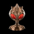 Varginha Alien Head Bust 4 to 10 Inch Sizes - 3D Printed by UFODesigns3D