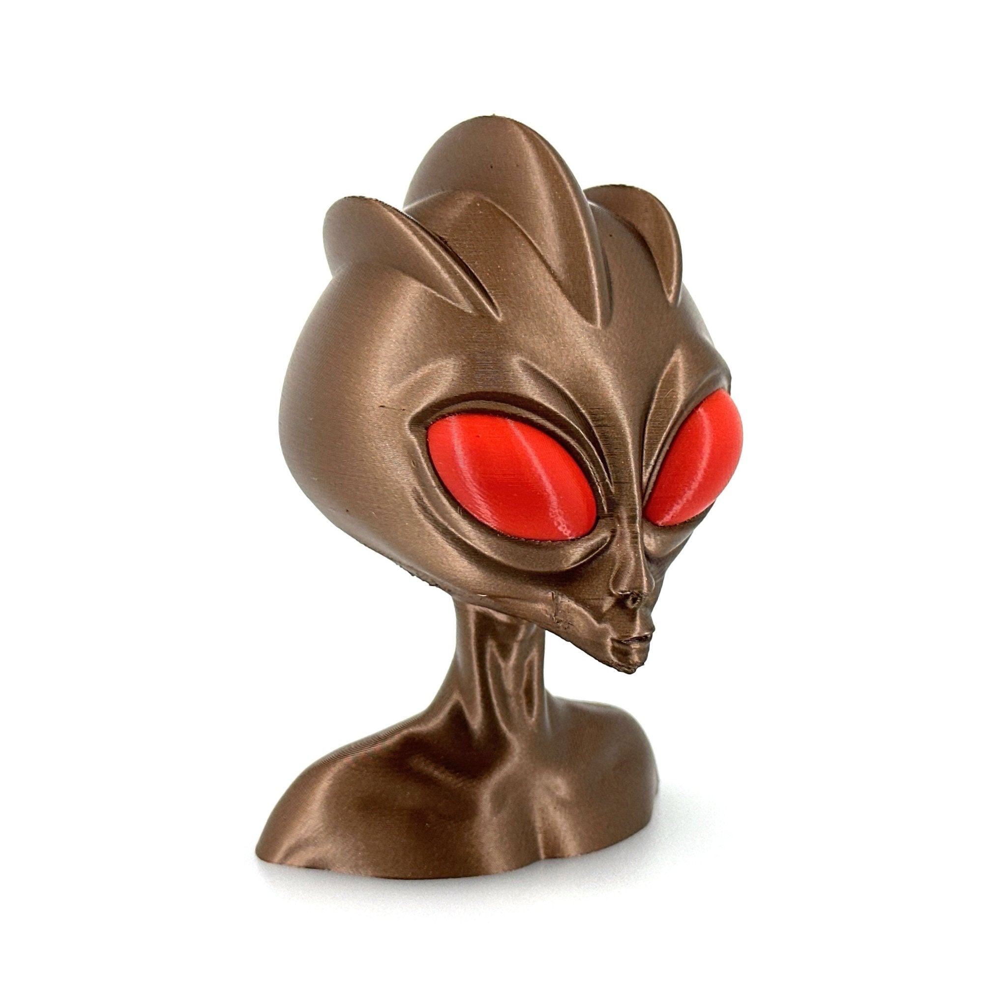Varginha Alien Head Bust – 4"–10" - UFODesigns3D