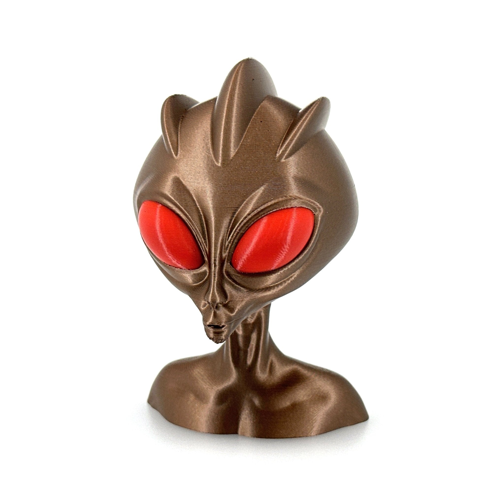 Varginha Alien Head Bust – 4"–10" - UFODesigns3D
