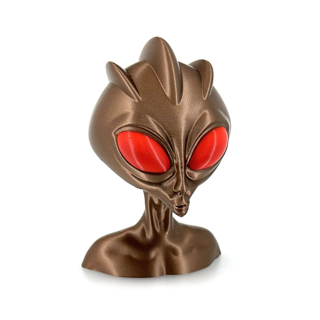 Varginha Alien Head Bust – 4"–10" - UFODesigns3D
