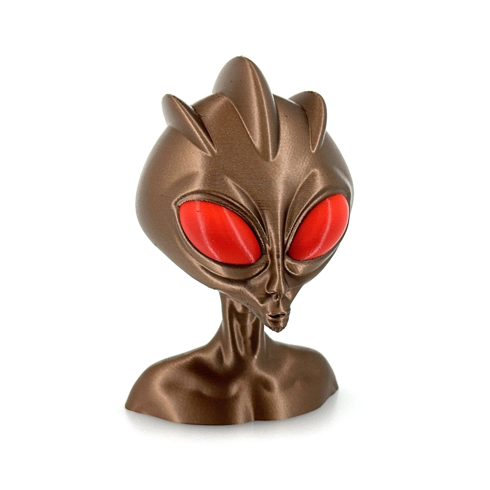Varginha Alien Head Bust – 4"–10" - UFODesigns3D